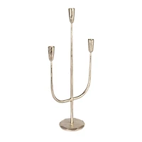 Hello Honey® 21.5" Silver Metal Candelabra