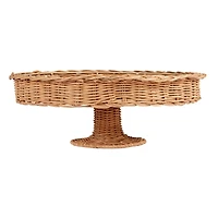 Hello Honey® Decorative Handwoven Rattan Pedestal