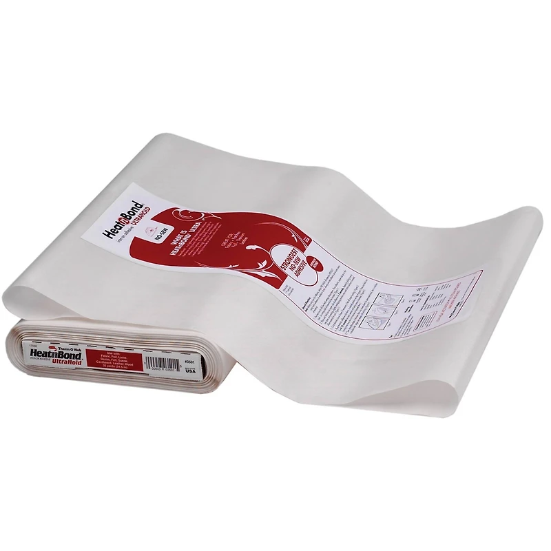 HeatnBond Ultrahold White Iron-On Adhesive, 35yd.