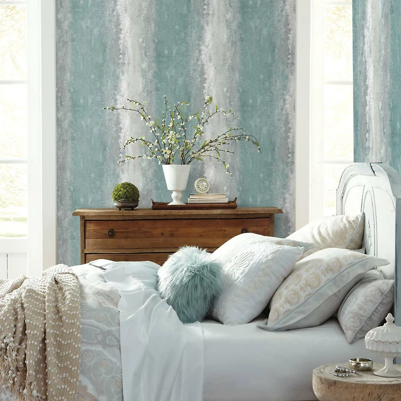 RoomMates Oxidized Metal Peel & Stick Wallpaper