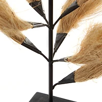 Brown Wood Natural Abstract Sculpture Set