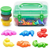 Arteza® Kids Dinosaurs Dough Kit, 12 pcs