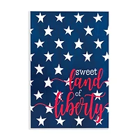 Stupell Industries Sweet Land Of Liberty Americana Wall Plaque Art