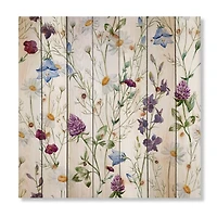 Designart - Wildflowers Chamomile and Clover Bell I