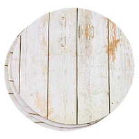 12 Packs: 3 ct. (36 total) 10" White Wood Grain Cake Boards by Celebrate It®