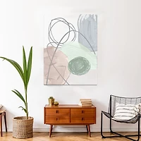 Chic Urban Abstract I 36" x 48" Canvas Wall Art