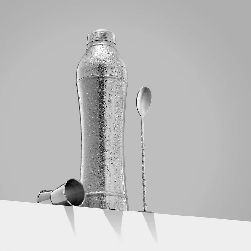 JoyJolt® 24oz. Cocktail Shaker Drink Mixer Set