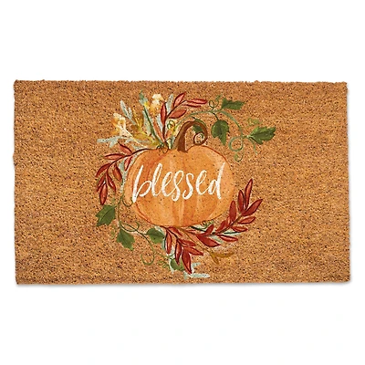 Blessed Pumpkin Vine Doormat