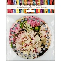 Wonderland Crafts Flowery Thread Organizer