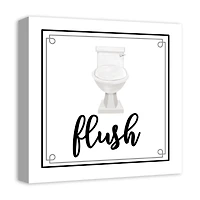Flush 16" x 16" Canvas Wall Art
