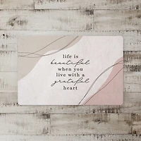 18" x 27" Grateful Heart Boho Floor Mat