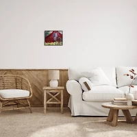 Stupell Industries Red Barn with American Flag Framed Giclee Art