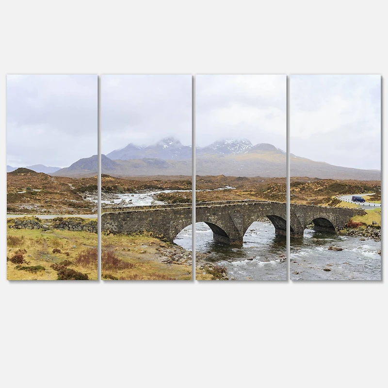 Designart - Sligachan Old Bridge Panorama