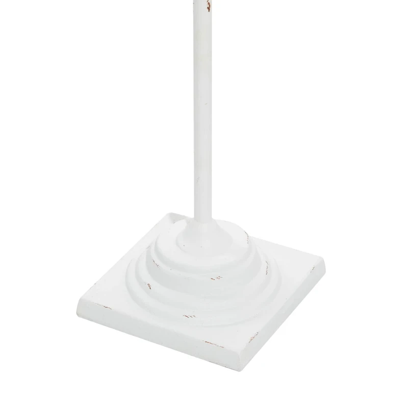 White Metal Farmhouse Easel, 56" x 13" x 8"