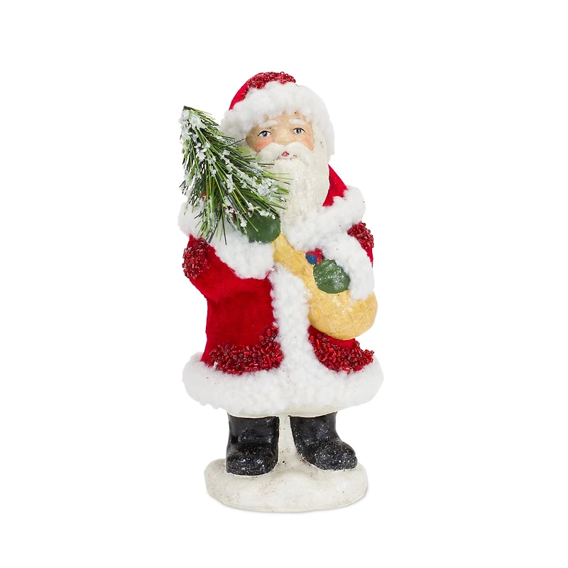 8.75" Santa Figurine Set