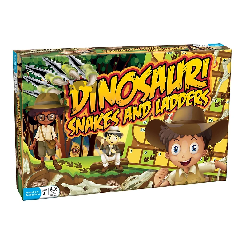 Outset Media® Dinosaur Snakes and Ladders Game