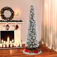 9ft. Pre-Lit Portland Pine Artificial Christmas Tree, Clear Lights