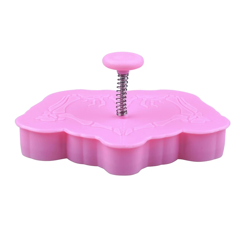 3" Skeletal Heart Cookie Stamper by Makery™