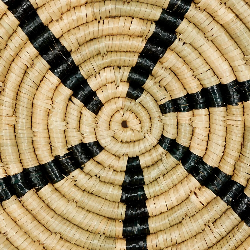 Set of 3 Brown Wood Boho Style Wall Decor 20", 18", 15"