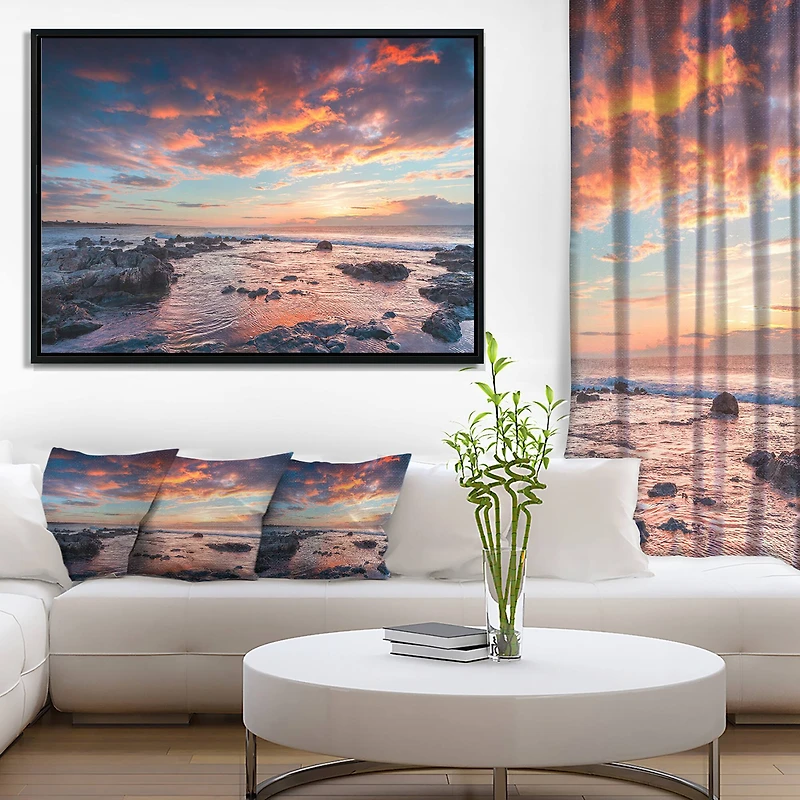 Designart - Passero Cape Spring Sunrise