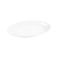 16" White Plastic Tray by Celebrate It™