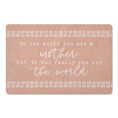 World Mother Floor Mat