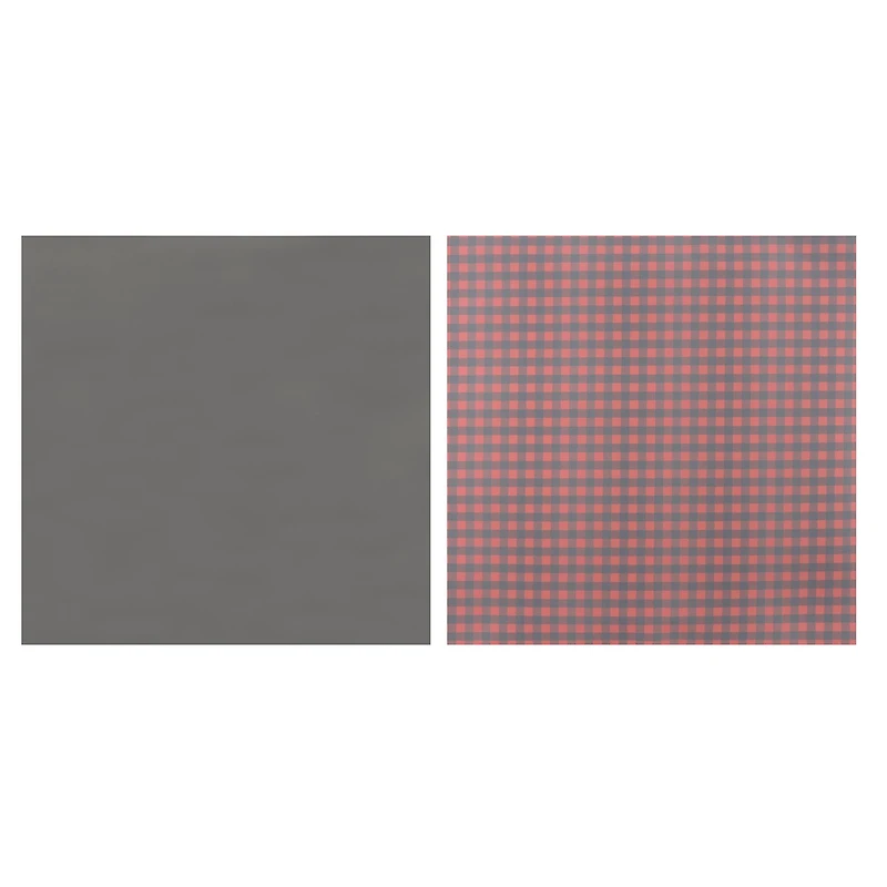 Red & Black Plaid Sublimation Sheets by Make Market®