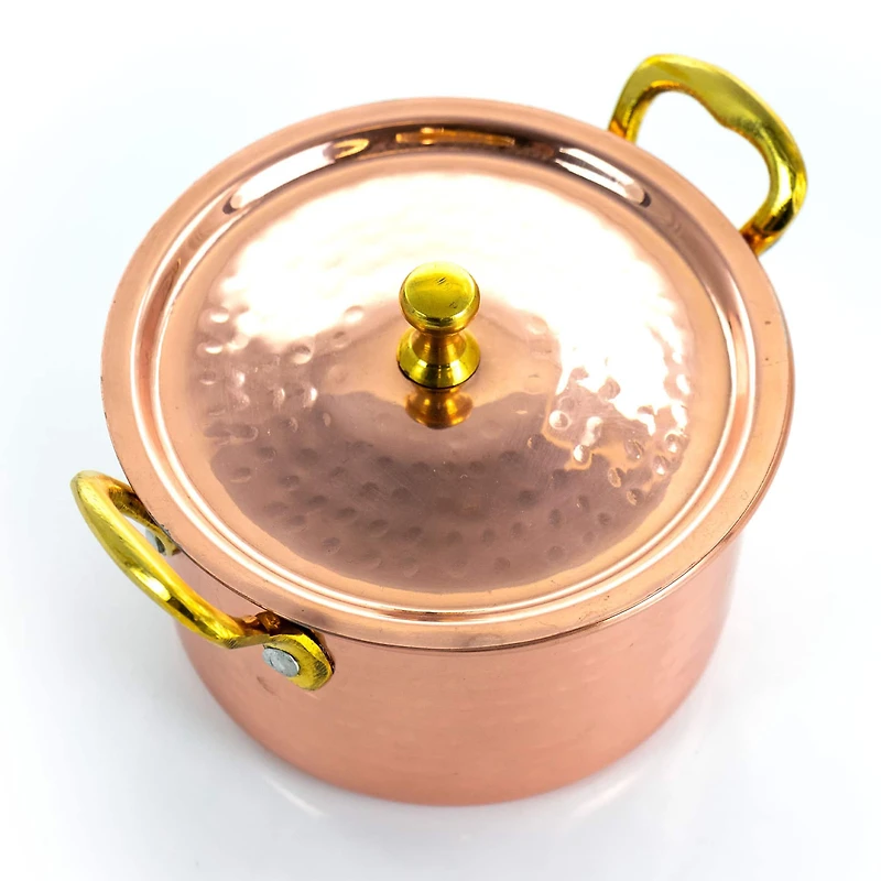 Gibson Home® Rembrandt 15oz. Copper Stainless Steel Mini Casserole with Lid