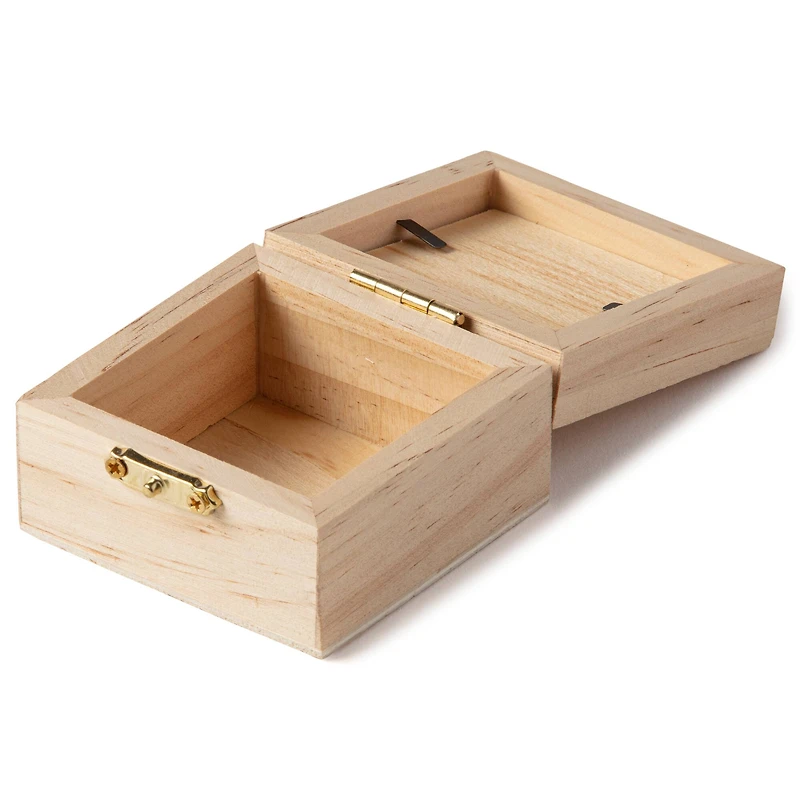 Wood Shadow Box with Lid by Make Market®