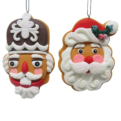 Assorted 3.75" Holiday Character Clay Ornament by Ashland®, 1pc.