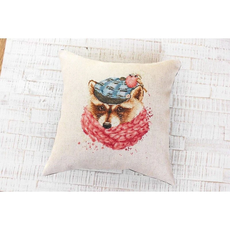 Luca-s Pillow Counted Cross-Stitch Kit