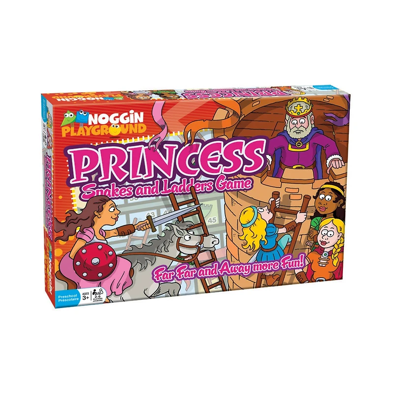 Princess Snakes and Ladders Game