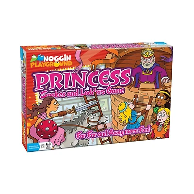 Princess Snakes and Ladders Game