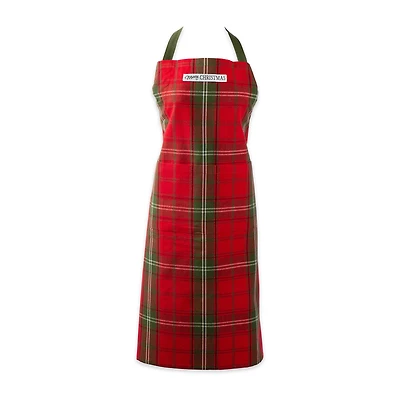 DII® Vintage Holiday Tartan Chef Apron
