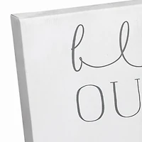 Bless Our Nest 16" x 16" Canvas Wall Art