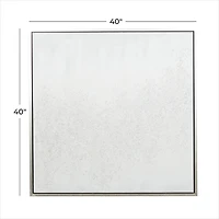 CosmoLiving by Cosmopolitan White Canvas Contemporary Wall Art