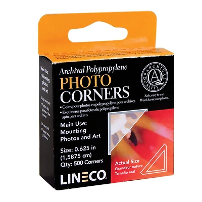 Lineco® Clear Archival Mounting Corners