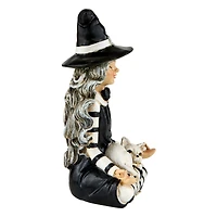 5" Yoga Witch Tabletop Figurine