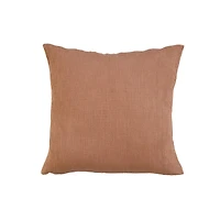 Hello Honey® Terra Cotta Woven Linen & Cotton Waffle Pillow
