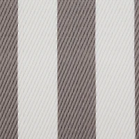 DII® Stone & White Rugby Stripe Outdoor Rug, 4ft. x 6ft.