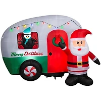 9ft. Airblown® Inflatable Santa's RV