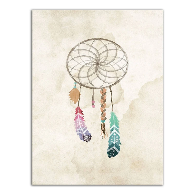 Dreamcatcher 12" x 16" Canvas Wall Art