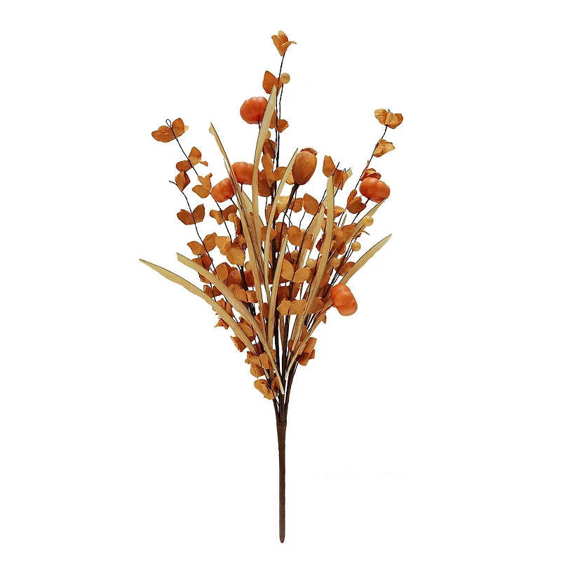 21" Orange Pumpkin & Berry Mix Deluxe Bush by Ashland®