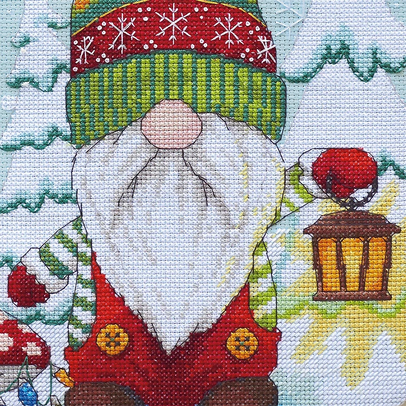 Dimensions® Gnome Stocking Counted Cross Stitch Kit