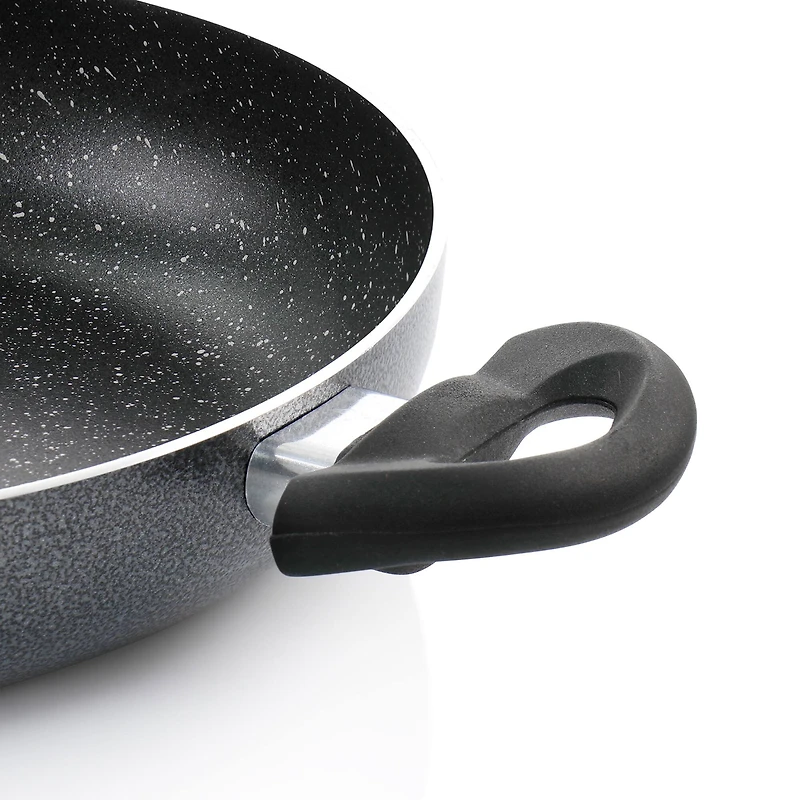 Oster Pallermo 3.5qt. Charcoal Aluminum Nonstick Sauté Pan with Lid