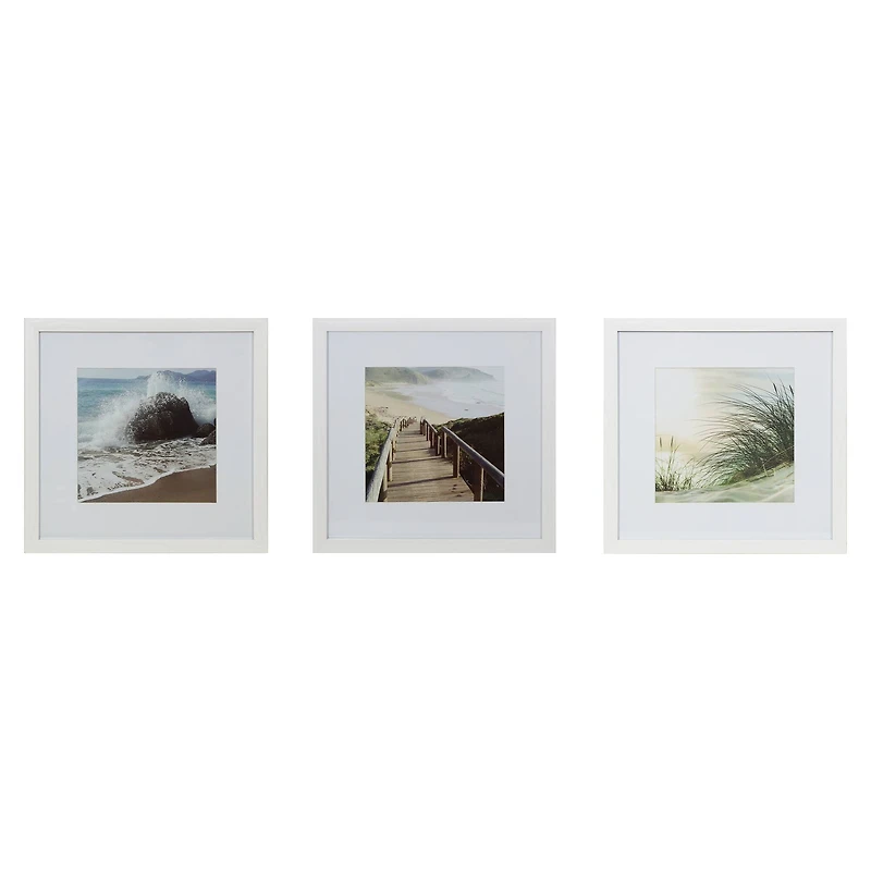 3 Pack Gallery™ White Frame with Mat by Studio Décor®