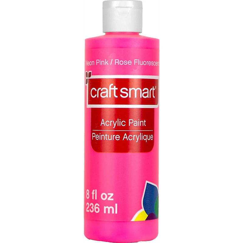 8oz. Neon Acrylic Paint by Craft Smart