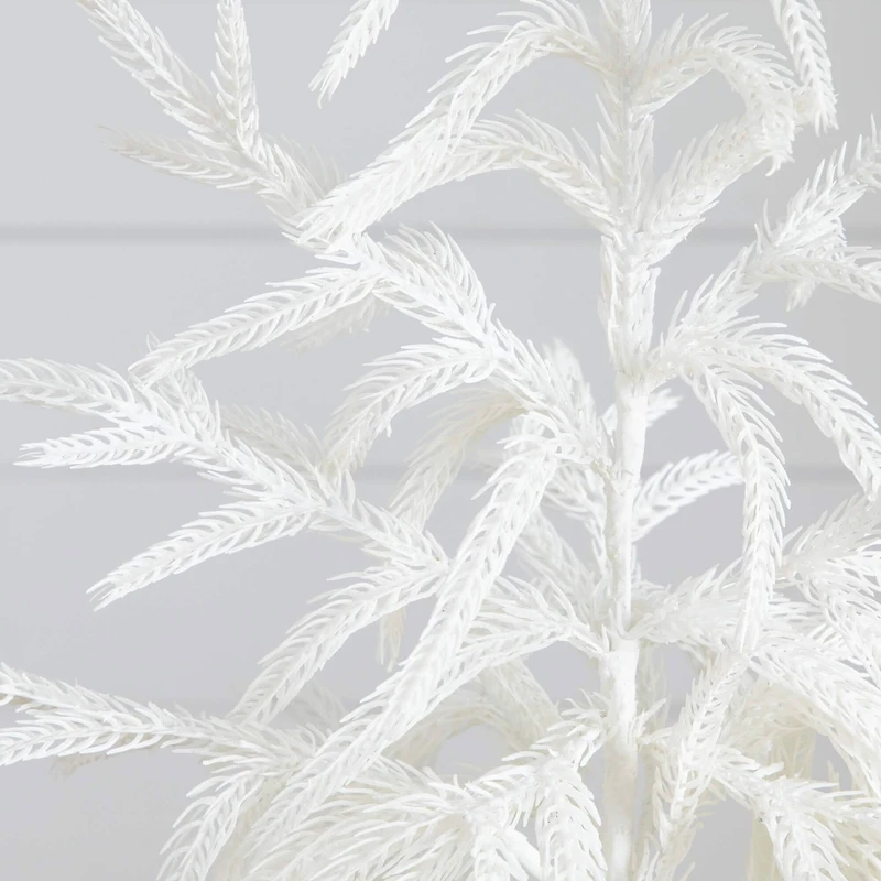 2ft. Artificial Real Touch White Norfolk Island Pine Christmas Tree with Natural Look