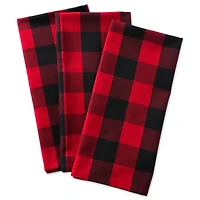 DII® Red Buffalo Check Dishtowel (Set of 3)
