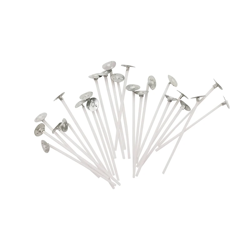 Pre-Waxed Candle Wicks & Clips by Make Market®